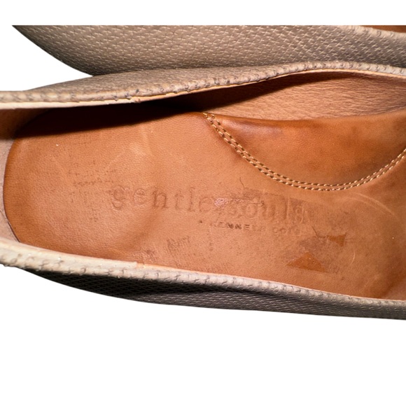 GENTLE SOULS Eugene perforated leather Ballet flats women’s shoes size 7.5 - Picture 10 of 15